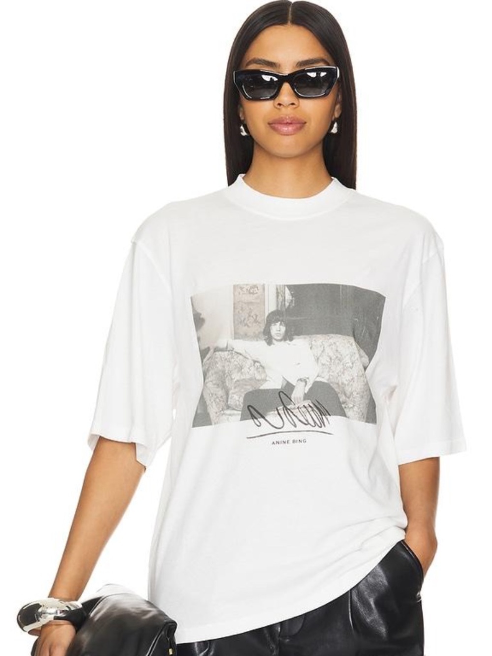 ANINE BING Mick Jagger T-Shirt – Size XS – New Without Tags